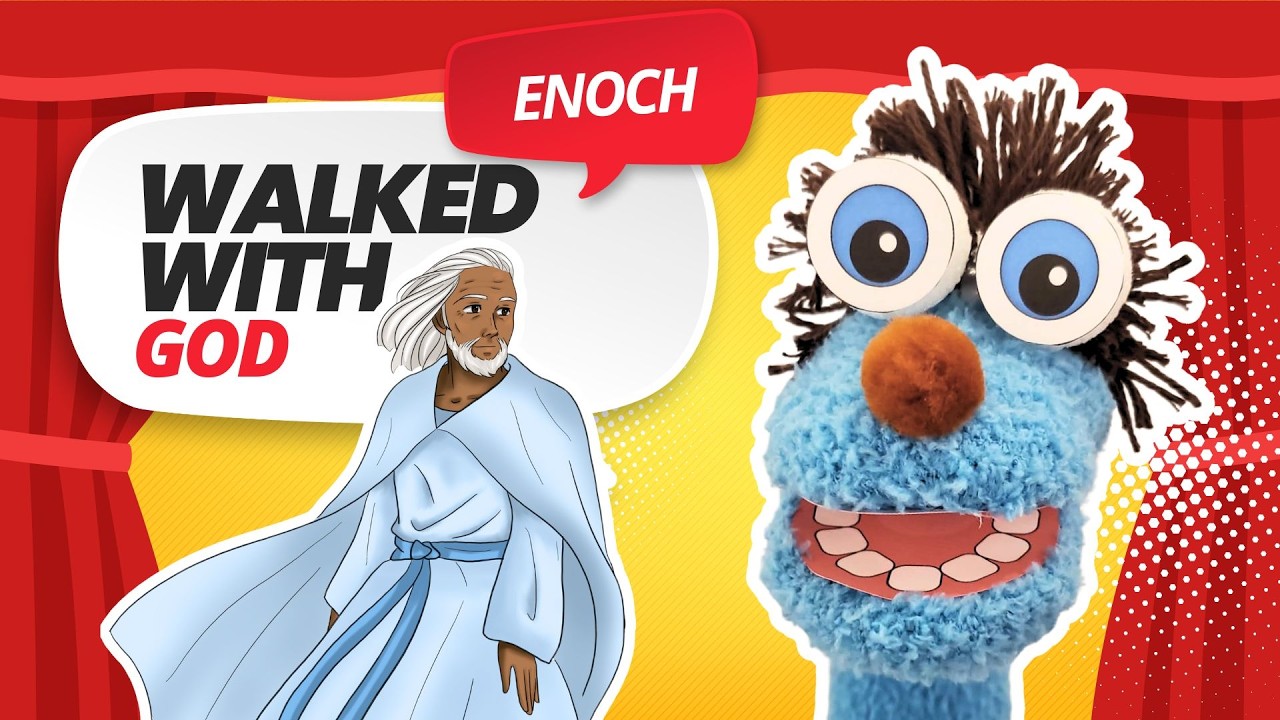 Enoch Walked with God l Bible Story Puppet Show l How to make a Sock Puppet