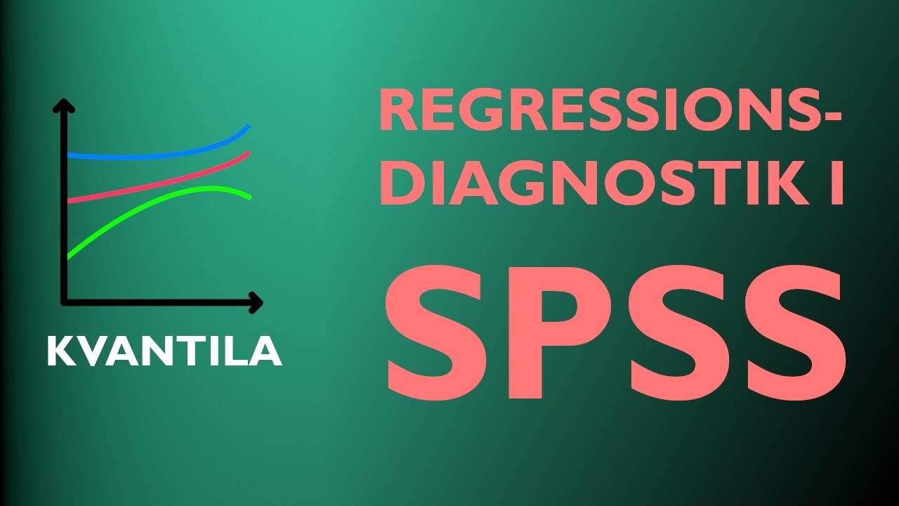 Regressionsdiagnostik i SPSS: Heteroskedacitet och normalfördelade residualer