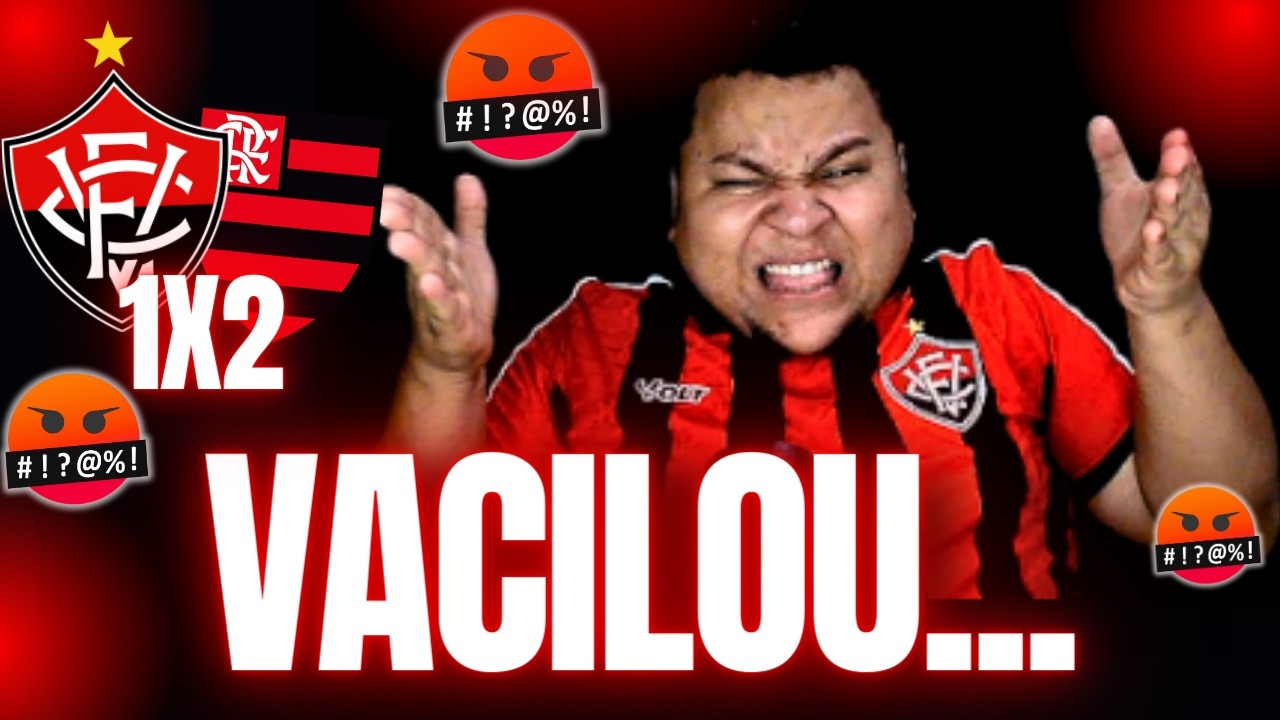 🚨VITÓRIA PERDE CHANCE CONTRA FLAMENGO! VITÓRIA 1X2 FLAMENGO