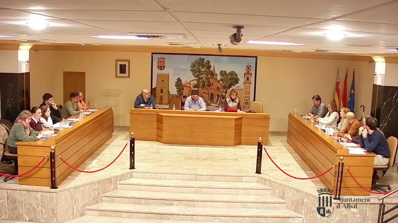Ple Municipal Ordinari-  Ajuntament d´Albal 29/01/2026
