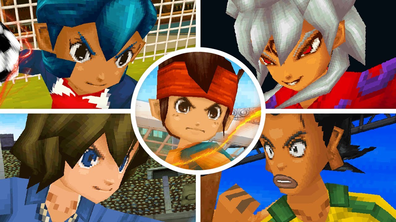 INAZUMA ELEVEN 3 - All Matches/Bosses & Ending (Nintendo DS)