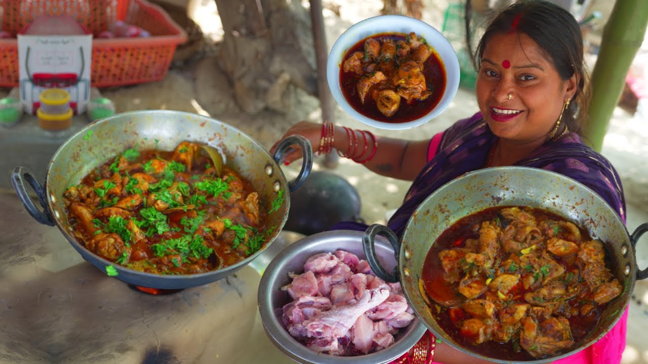 मैंने जब से इस तरीके से चिकन है बनाया तबसे सरे पुराने तरीको को बेकार पाया |Desi Bihari Chicken Curry