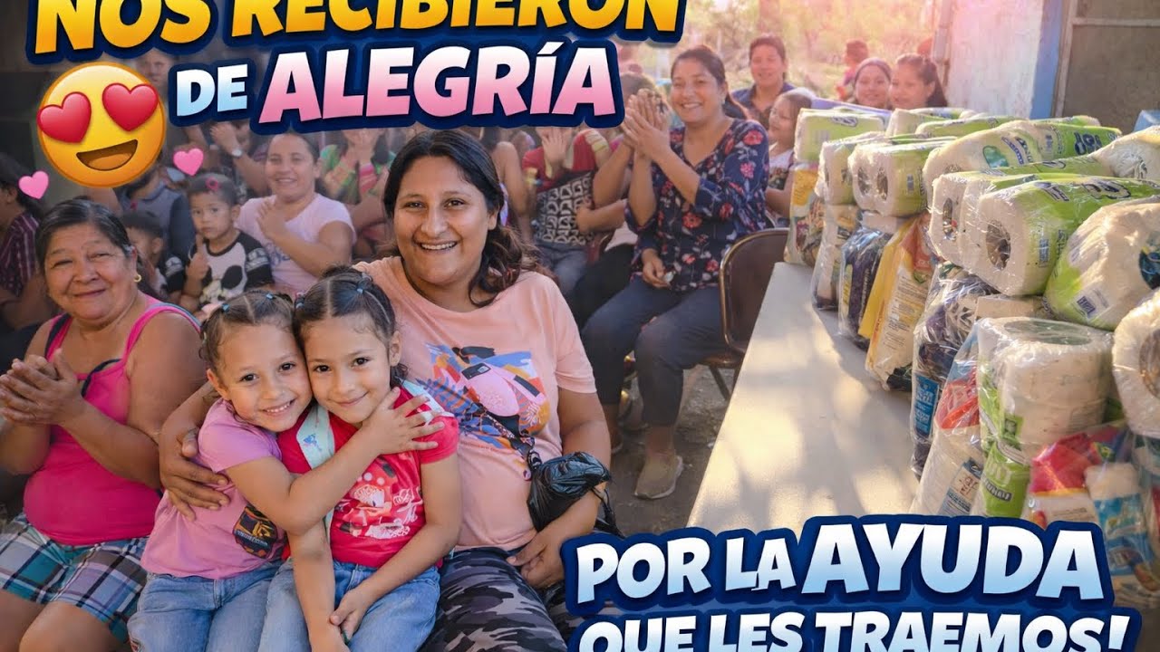 La Ayuda Que Daysi Y Nano Trajo🥰A Esta Comunidad A si Nos Recibieron🙏🏻