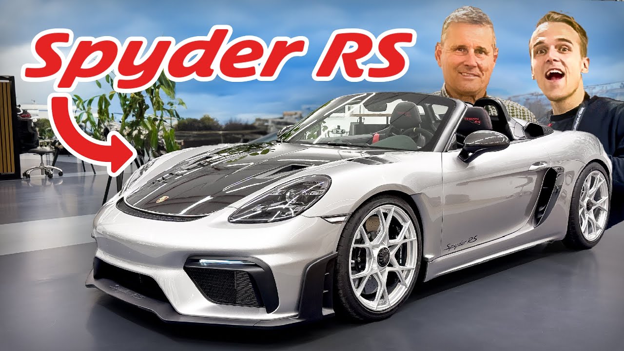 Ich hole den NEUEN PORSCHE SPYDER RS ab!🤯