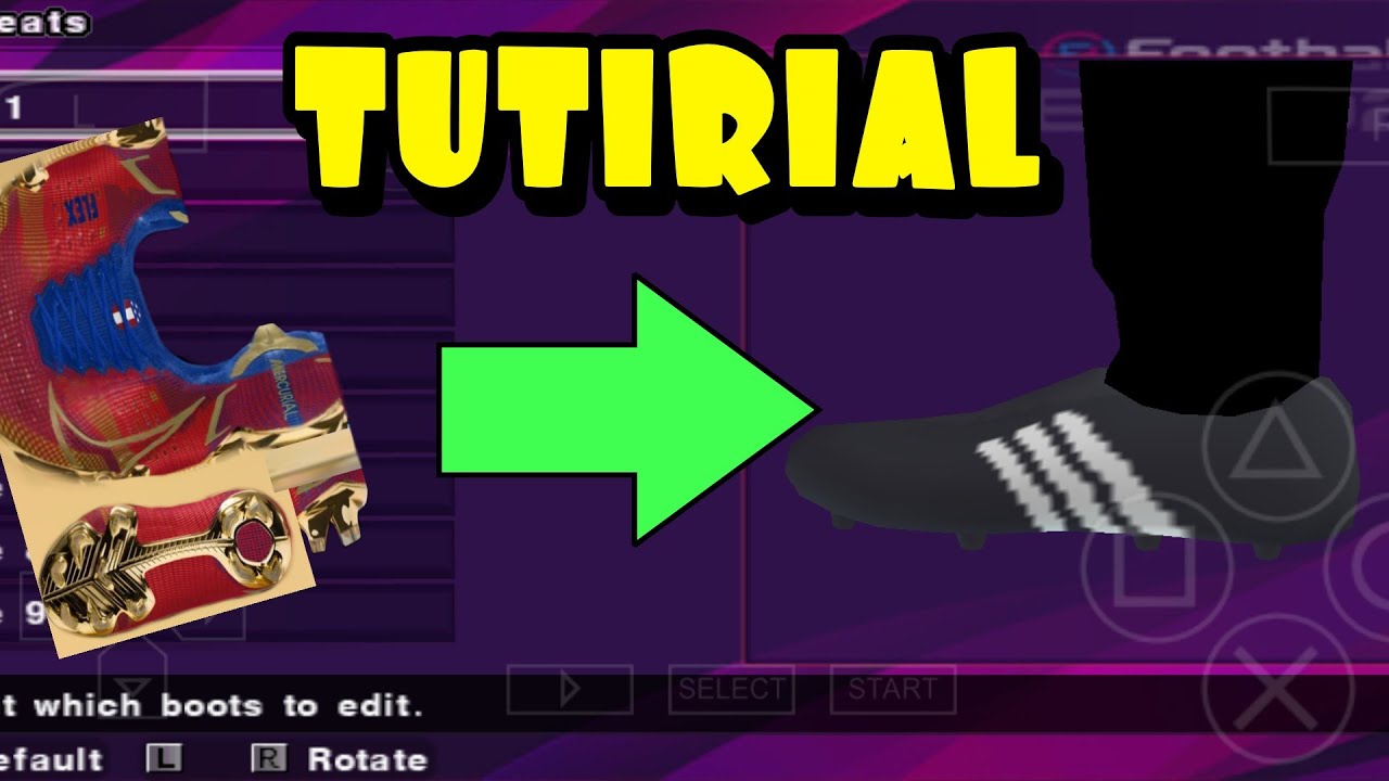 tutorial add texture boot  to pes ppsspp