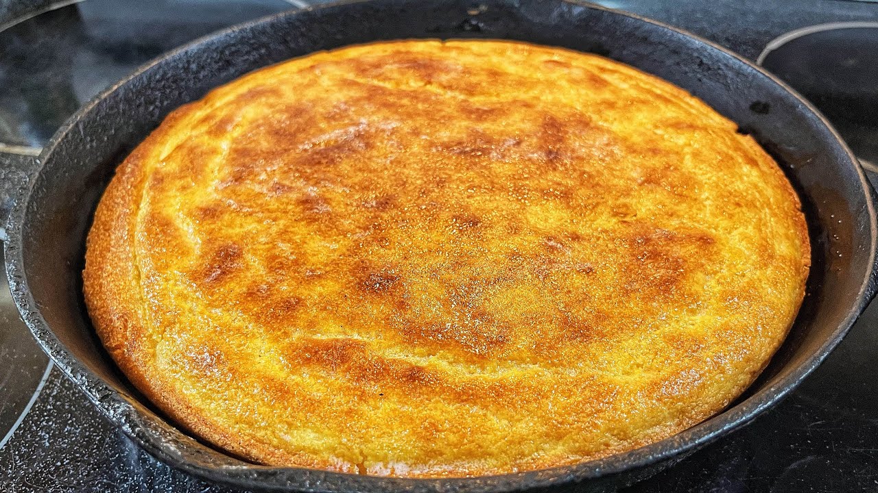 How To Make Homemade Moist Southern Cornbread No Eggs Needed #cooking