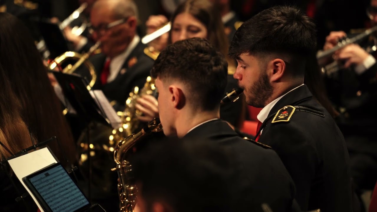 [4K] Después de la Madrugá - David Hurtado | Banda Cruz Roja | Concierto Cajasol