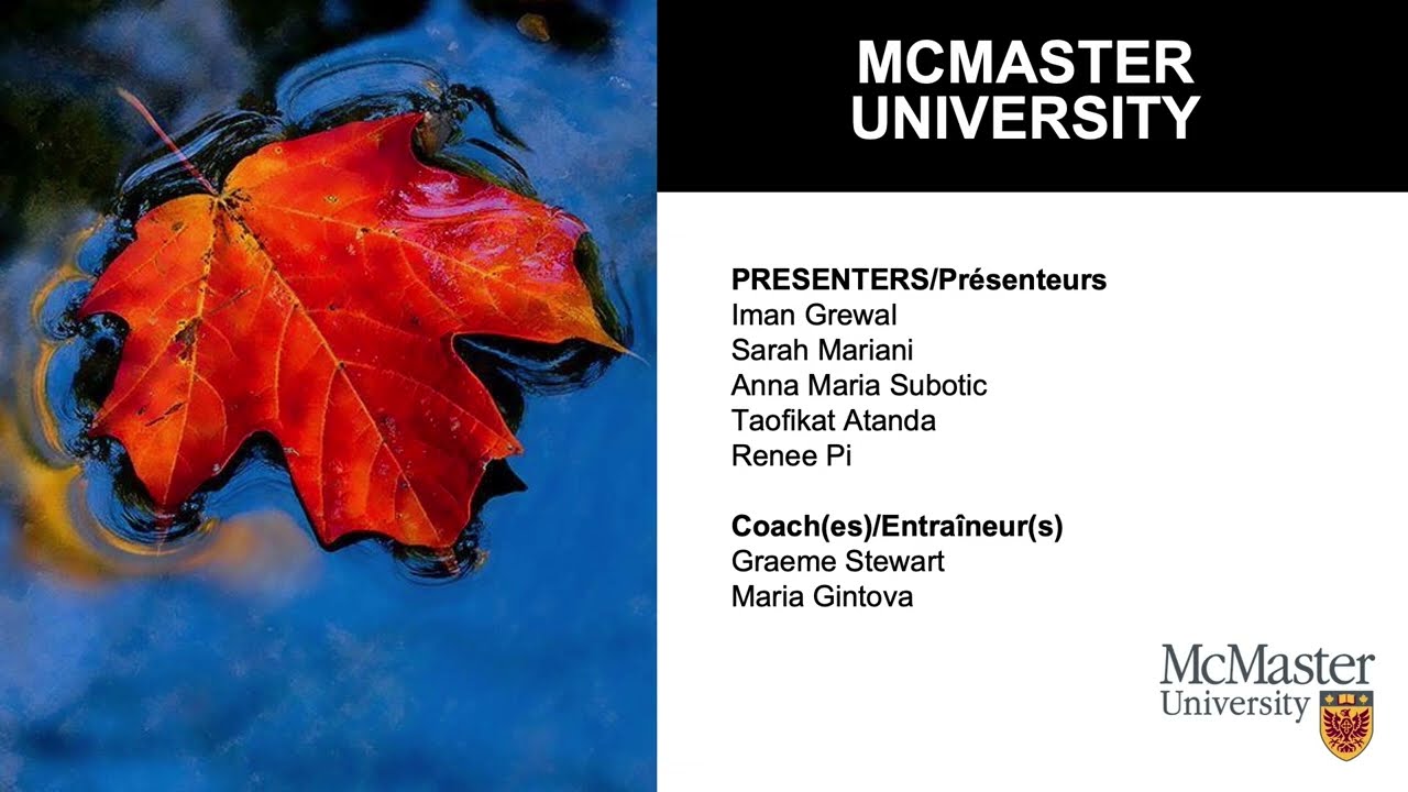 CAPPA 2026 - Case 05 - McMaster University