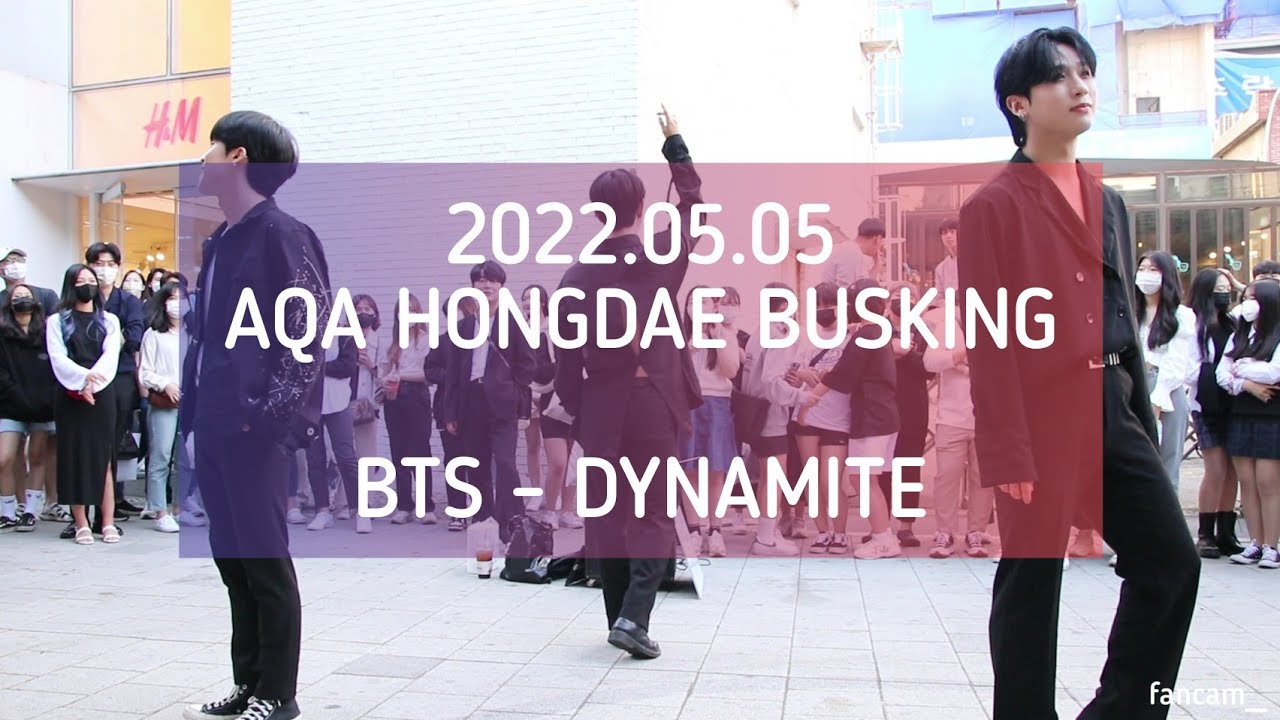 [AQA_아큐아] 220505 홍대공연 1차 / 방탄소년단 BTS - DYNAMITE 다이너마이트