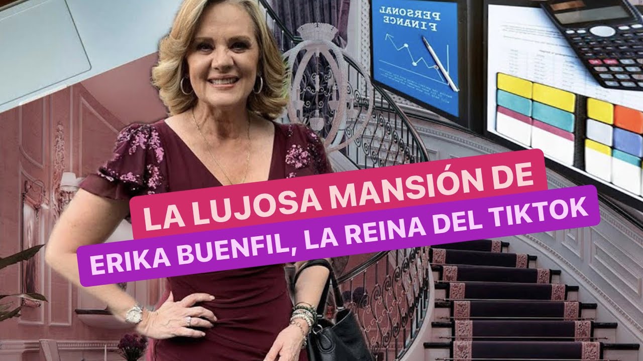 Así es la lujosa mansión de Erika Buenfil