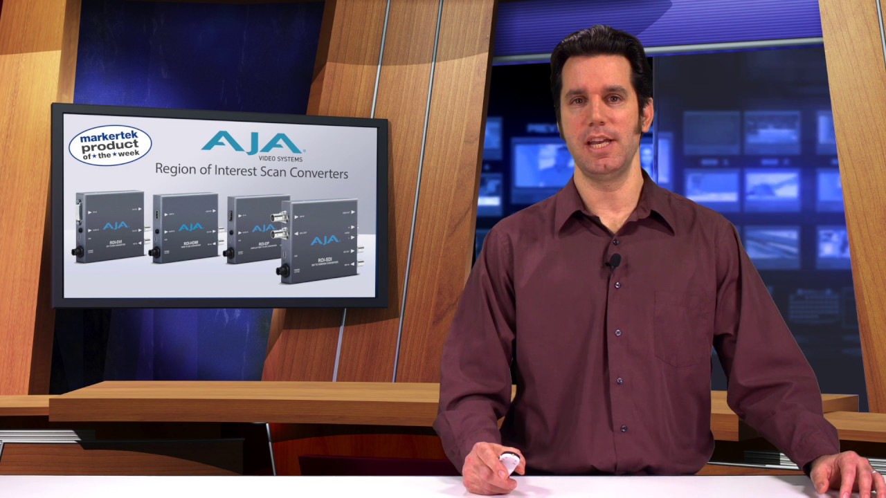 Markertek Minute Episode 105 - SMPTE 2022-6, Genelec and AJA ROI Converters