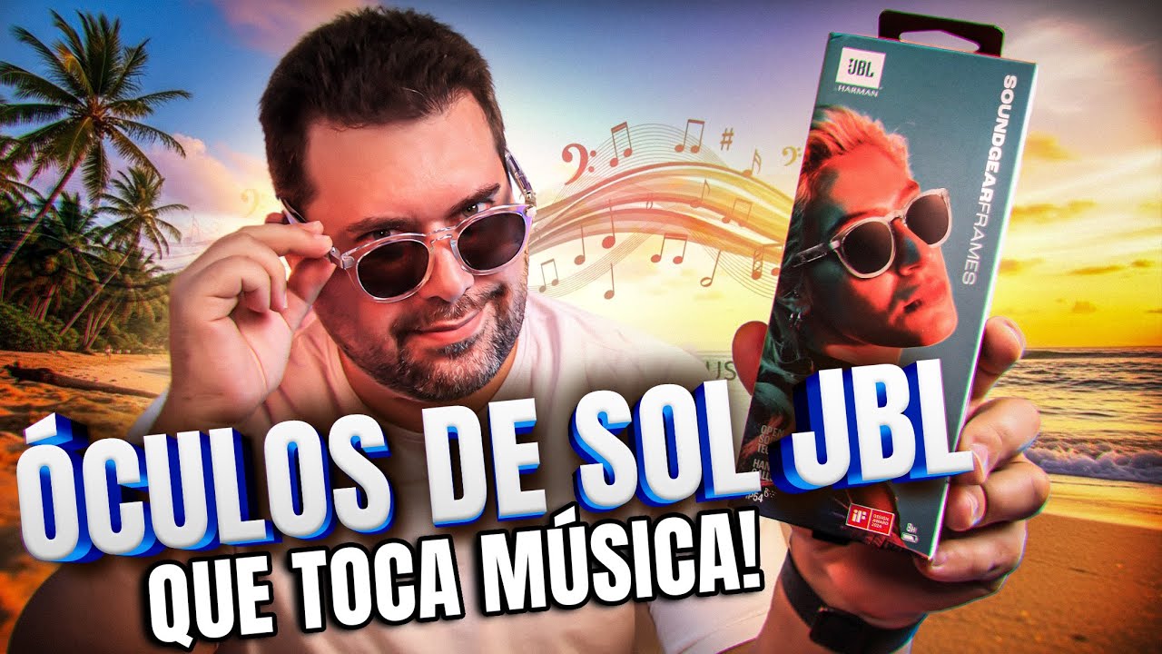 Ouça Música Enquanto Pega um Bronzeado com os Óculos de Sol da JBL!