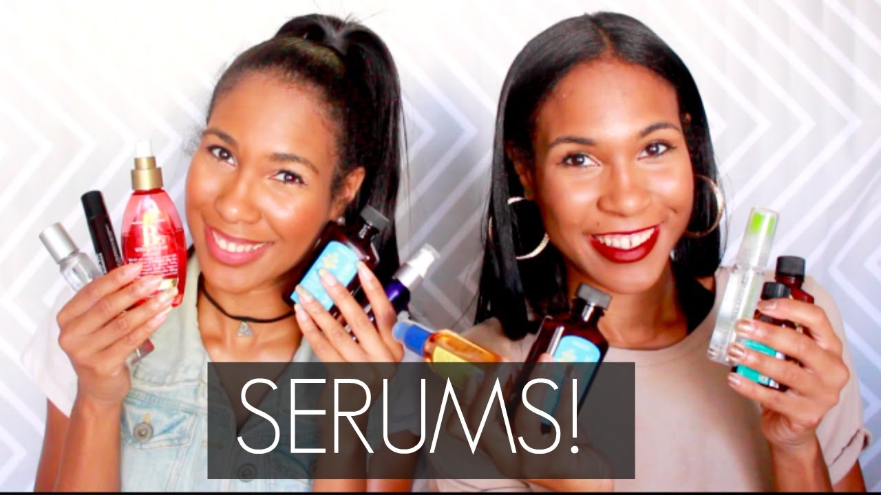 Holy Grail Serums For Relaxed Hair | Split Ends, Frizz, & Styling