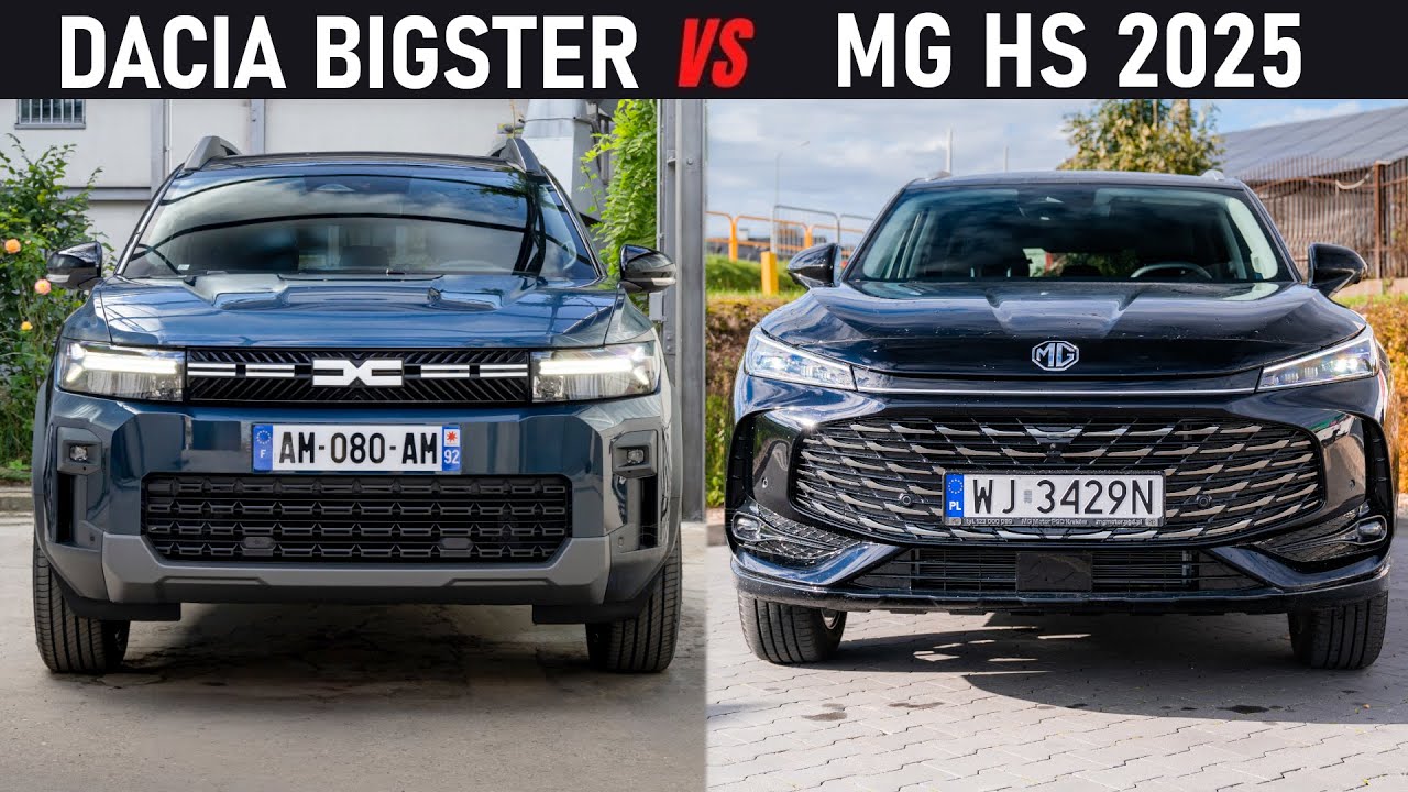 DACIA BIGSTER 2025 VS MG HS 2025