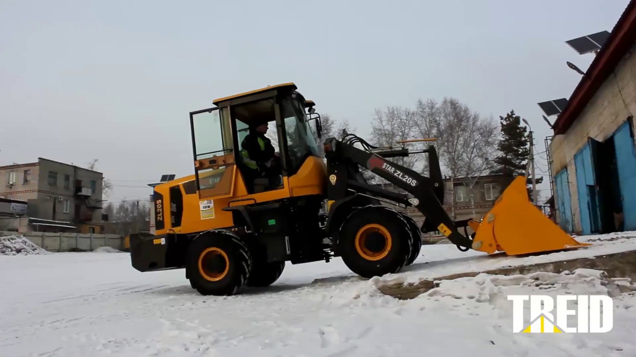 ПЛАВАЮЩИЙ РЕЖИМ В РАБОТЕ НА ФРОНТАЛЬНОМ ПОГРУЗЧИКЕ REDSTAR ZL20S