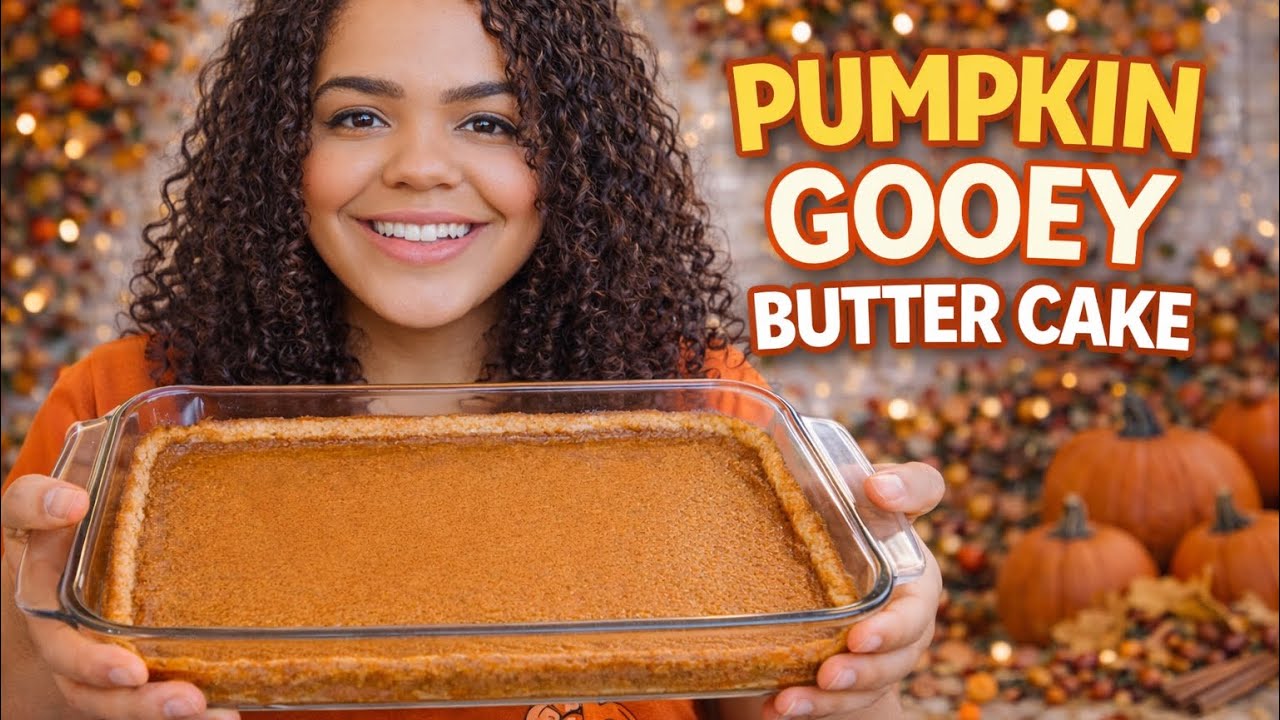 Pumpkin Gooey Butter Cake Recipe