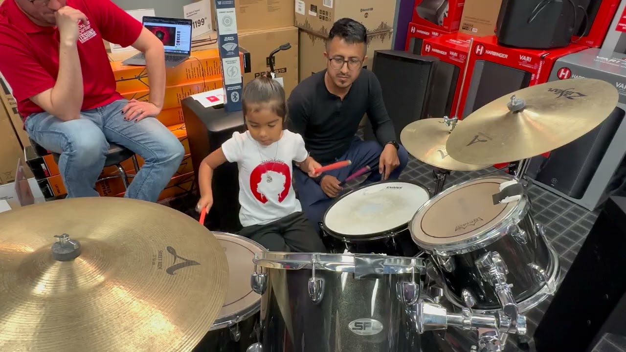 5 year old's cover of Awaken by Breaking Benjamin