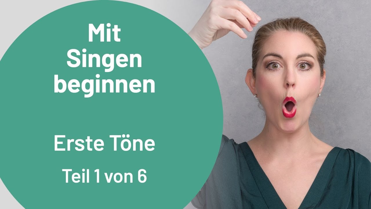 Mit Singen beginnen - Teil 1/6 mit Julia Schiwowa (Anfängerinnen, Singen lernen)