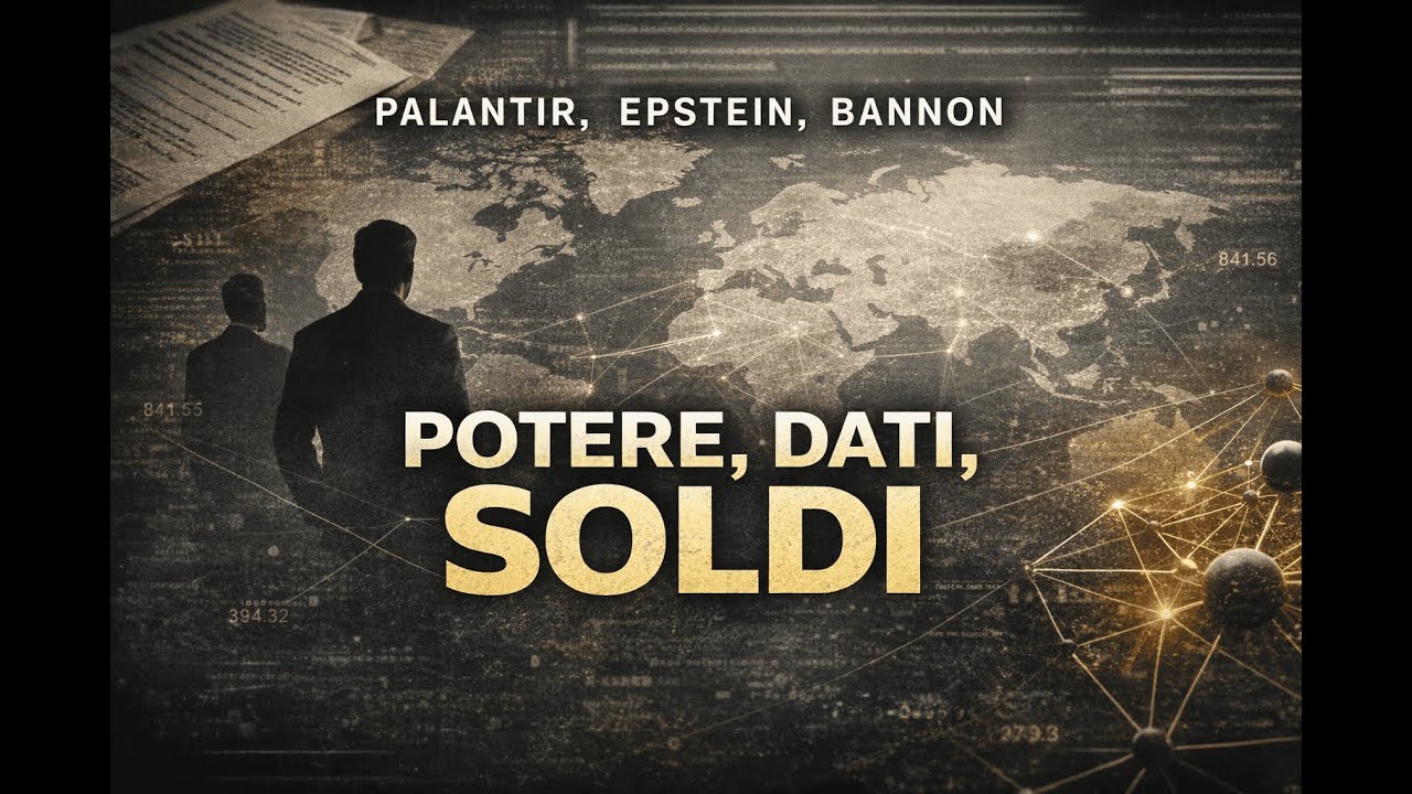 Palantir, Epstein, Bannon: dati, potere e la rete che nessuno spiega
