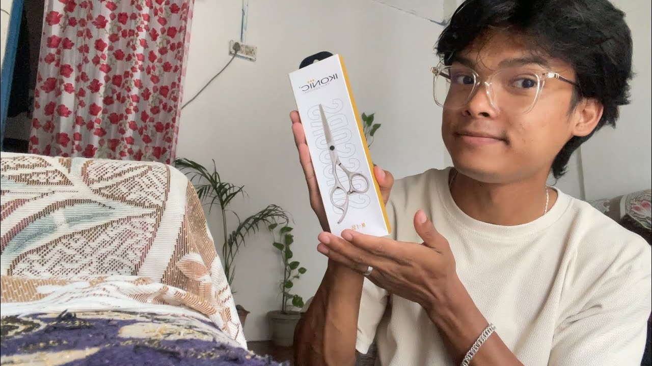 PROFESSIONAL SCISSORS UNBOXING – IKONIC IK-J55 FIRST LOOK!😍❤️ |VLOG-819|@Artwithkaran 