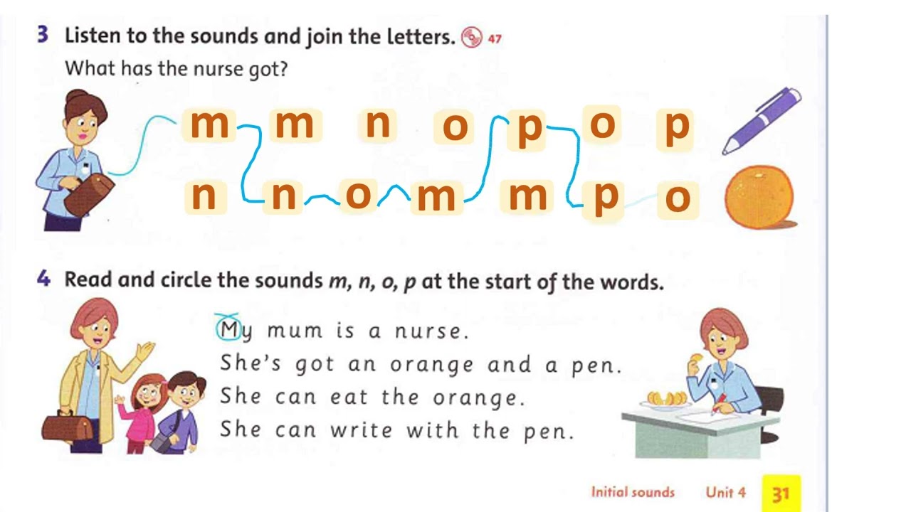 Family and Friend 1 _ Unit 4 : Lesson 4,5,6