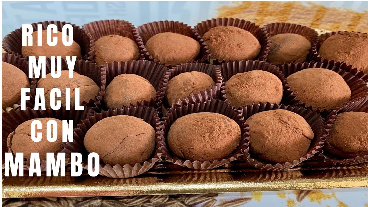 SOLO 2 INGREDIENTES, TRUFAS DE LECHE CONDENSADA EN MAMBO!!