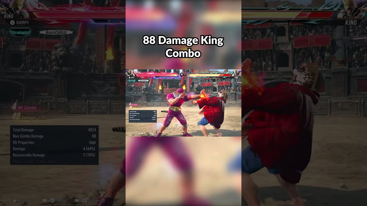 This King Combo Does 88 Damage