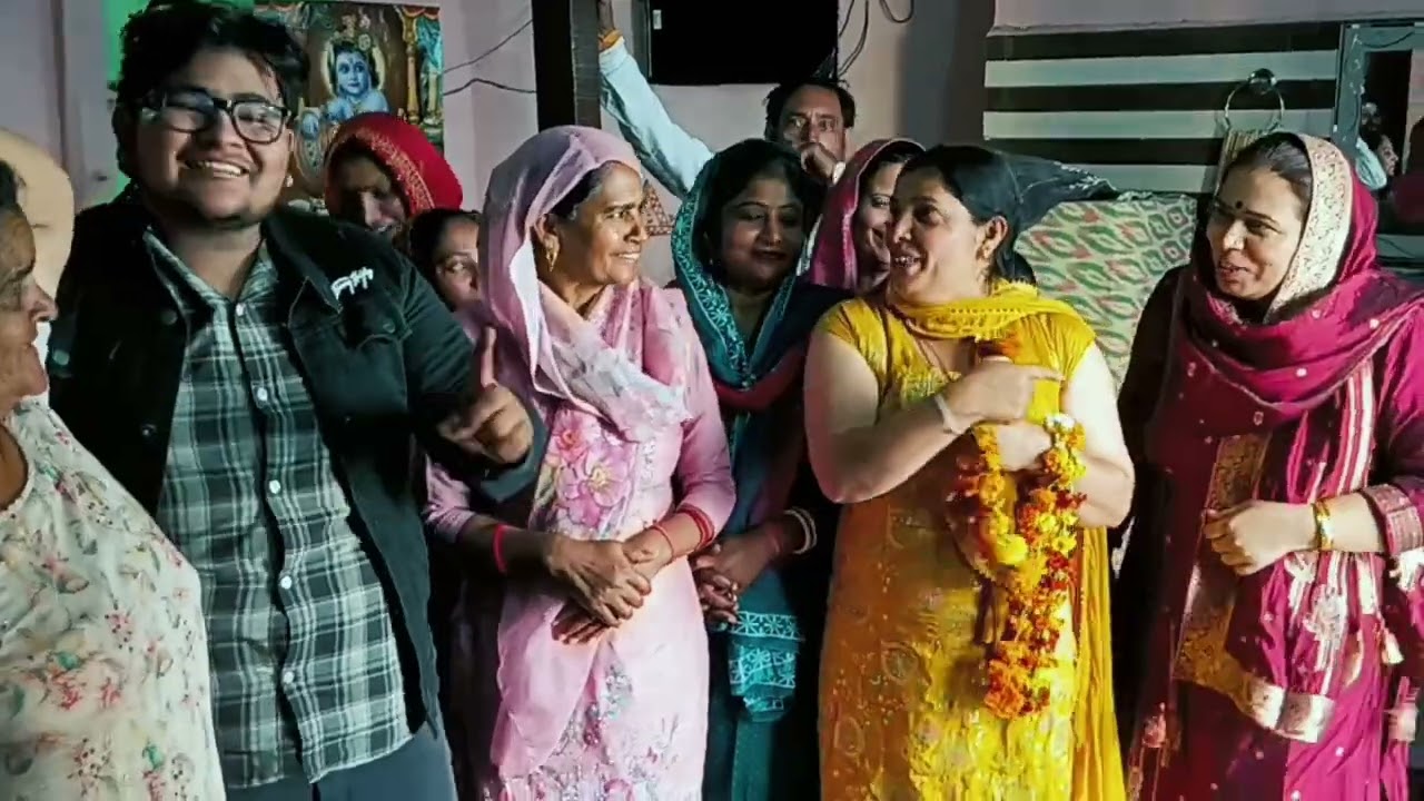 क्रोथा गांव में स्वागत🌟#ekmotahathighumechala (8168499221)