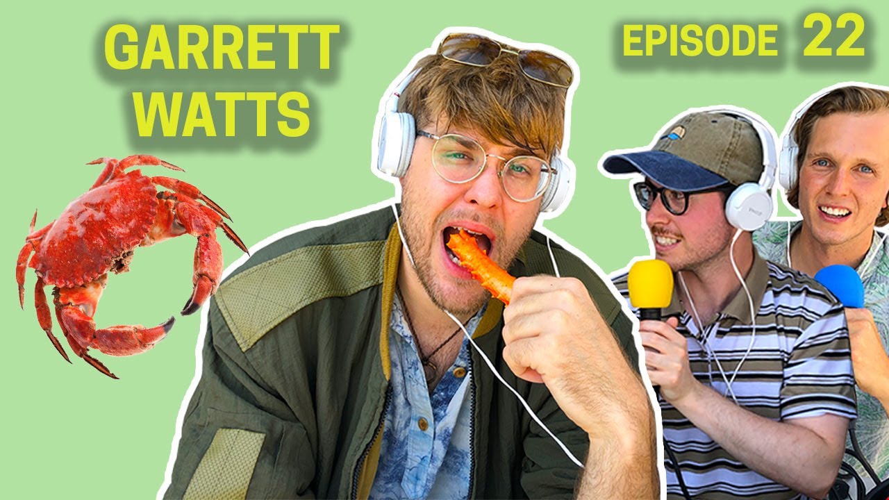 Garrett Watts Eats An Entire Crab At A Mall