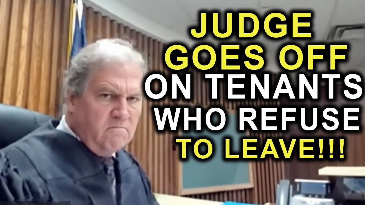 Tenants Refuse to Leave — Judge LOSES Patience Over Jury Trial Demand!