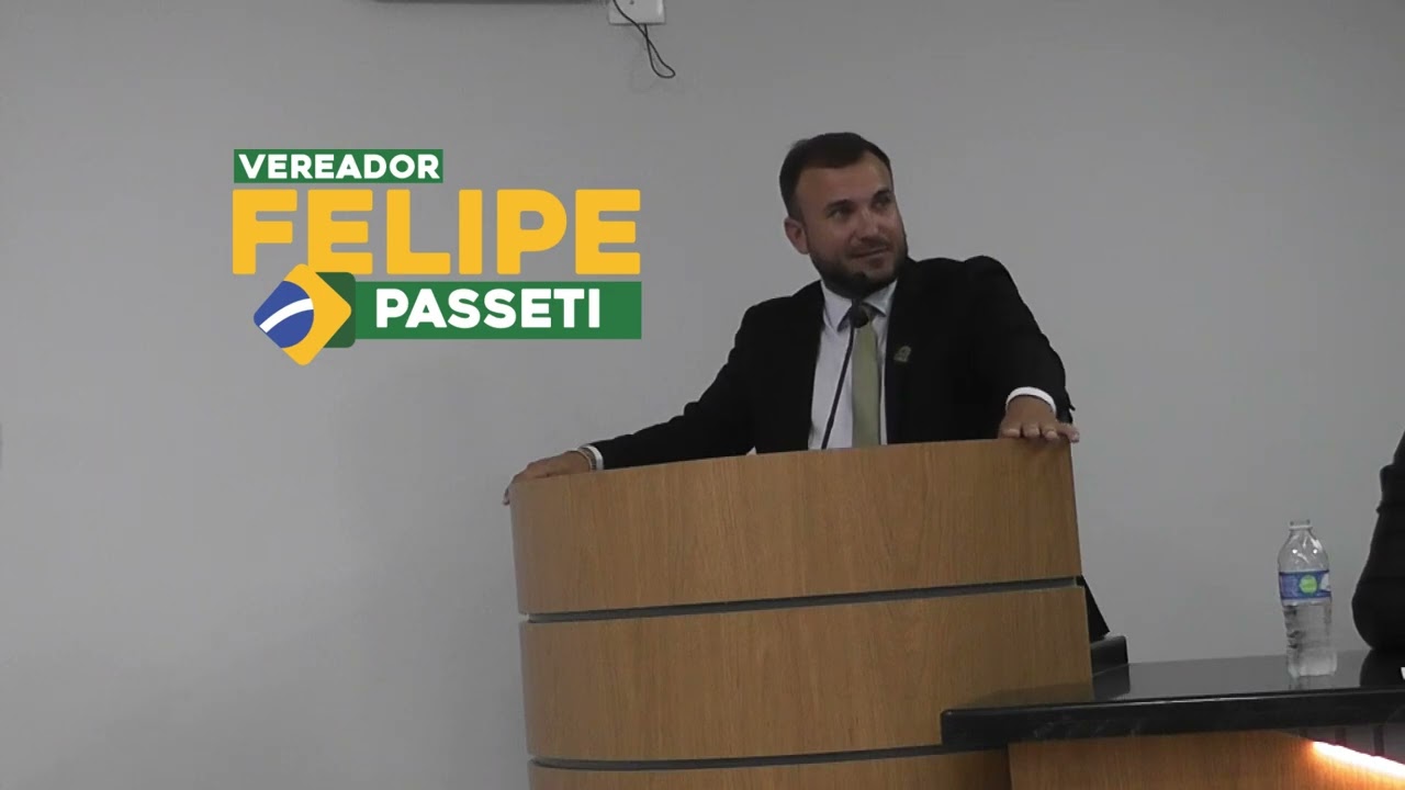Fala do Vereador Felipe Passeti na 2ª Sessão Ordinária - dia 02/03/2026