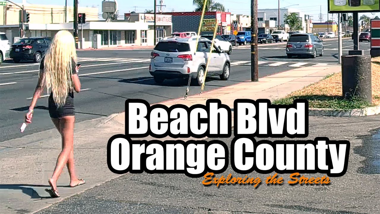 Beach Blvd, Orange County, California, USA 🎥 Exploring the Streets - Ep. 10