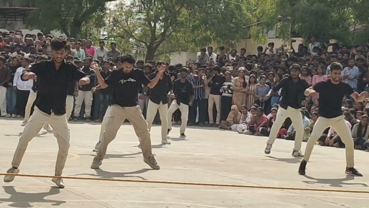 Flashmob of JBIET 4th March 2025 #sacjbiet #flashmob
