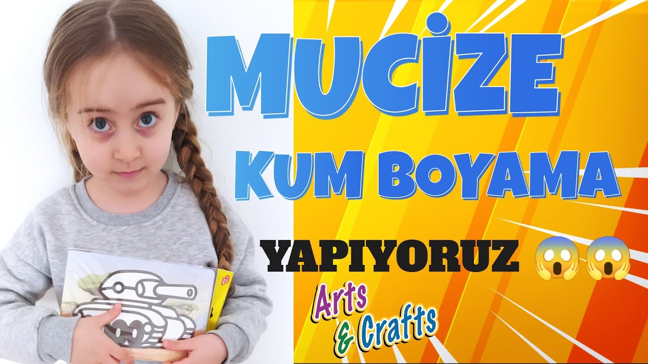 MUCİZE Kum Boyama 😍 Sonuna Kadar İzle!