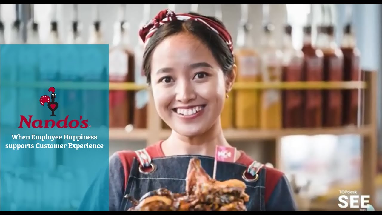 How TOPdesk improves the happiness of customers and employees at Nando's