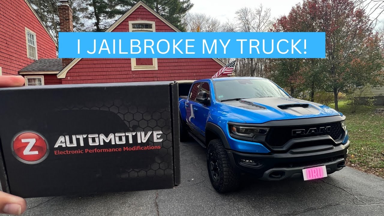 Installing Z Automotive Tazer DT on my 2021 RAM TRX!