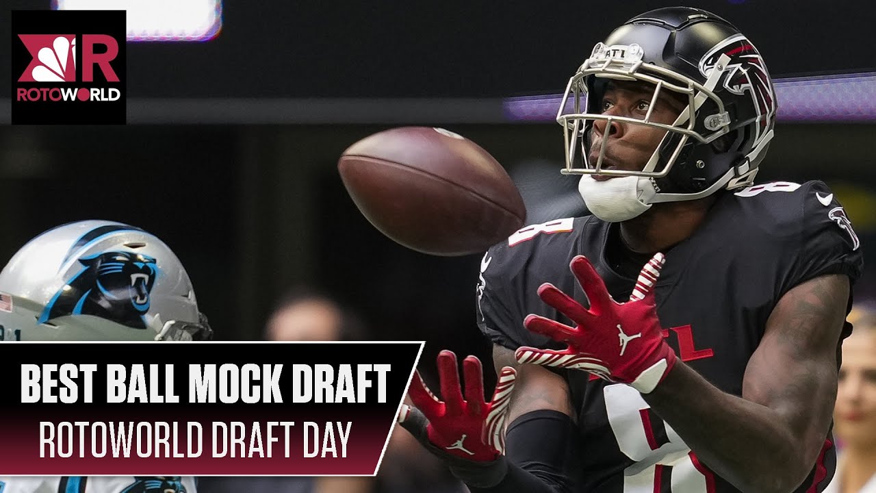 Best Ball Fantasy Football Mock Draft with Pat Kerrane | Rotoworld Draft Day | NFL on NBC