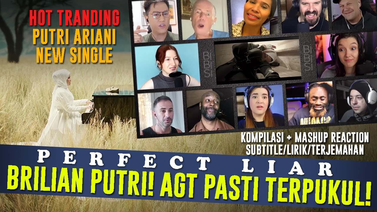 HOT TRENDING❗💥 LAGU UNTUK AGT? PUTRI ARIANI PERFECT LIAR REACTION COMPILATION MASHUP ANGKATAN 2