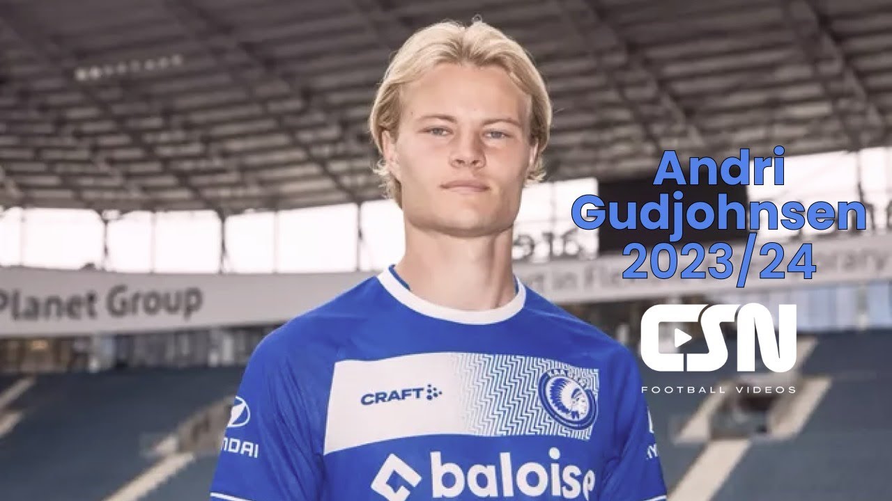 Andri Gudjohnsen (Lyngby BK) - Goals, Skills & Assists 2023/24 | HD