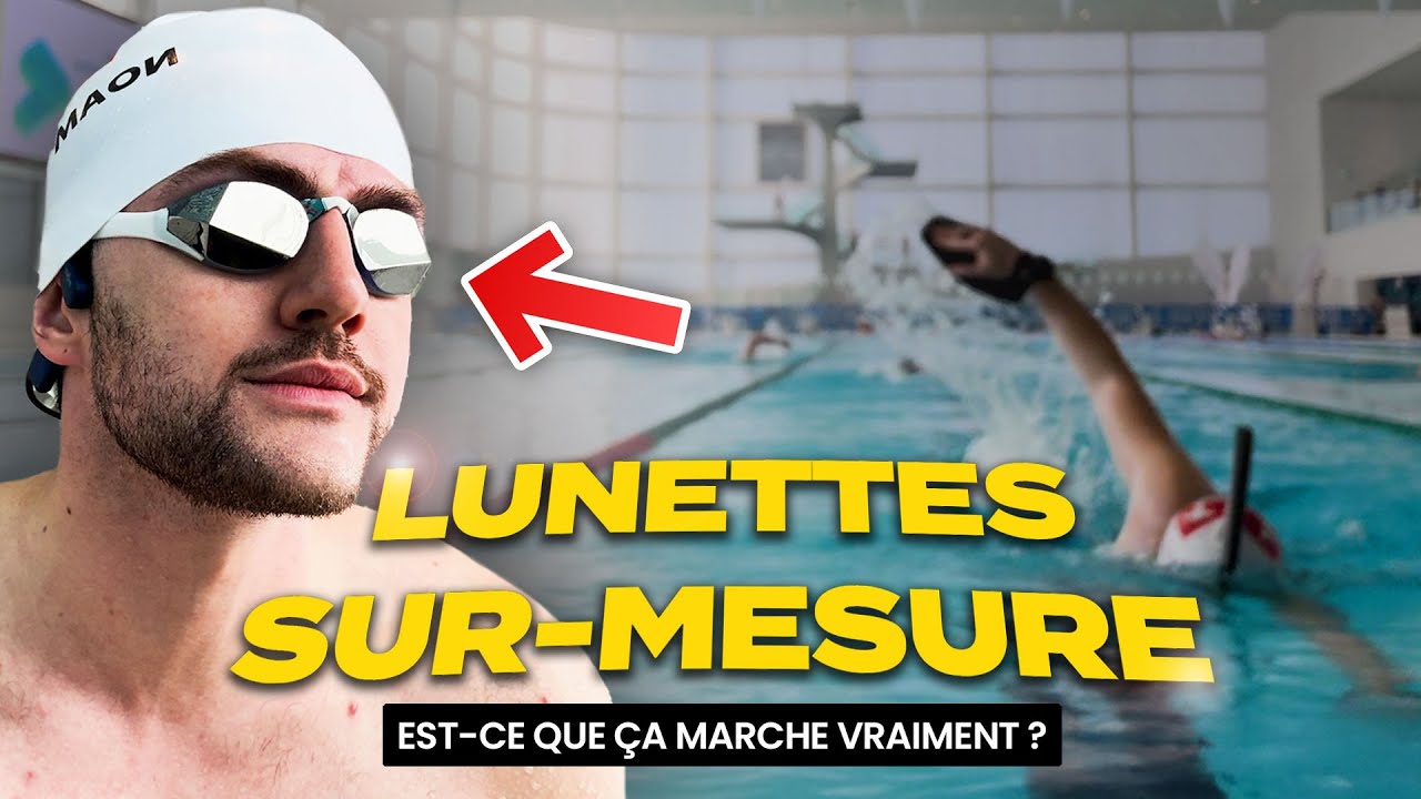 Des lunettes de natation sur-mesure !?