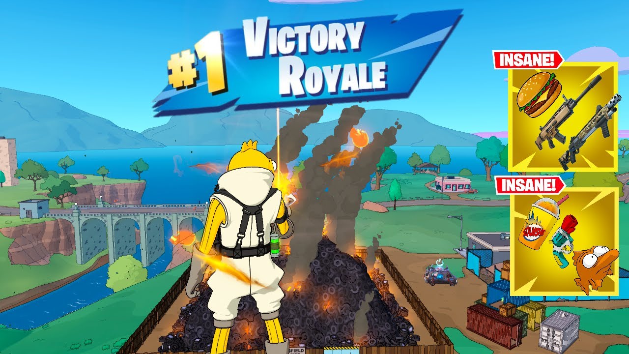 70 Kill Solo Vs Squads Wins Gameplay Full Game (Fortnite Simpsons Ps4 Controller)