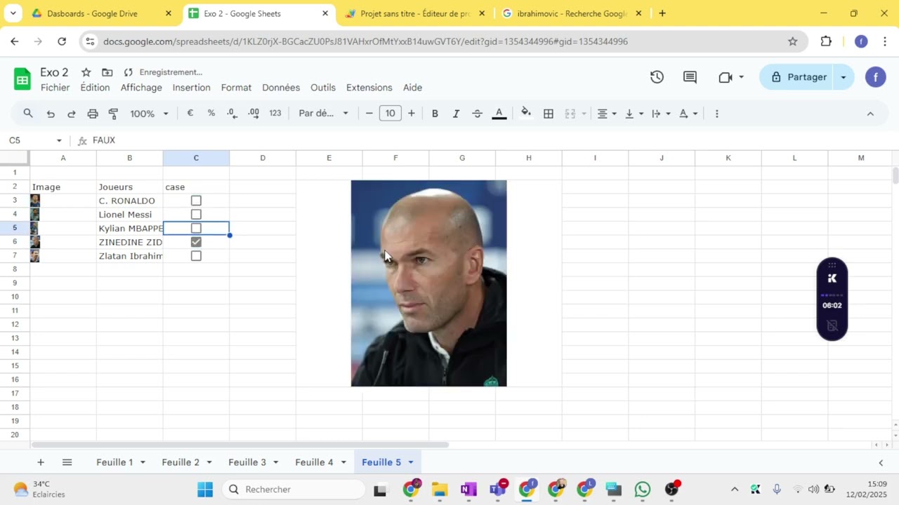 Créez un Affichage d'Images Dynamique sur Google Sheets