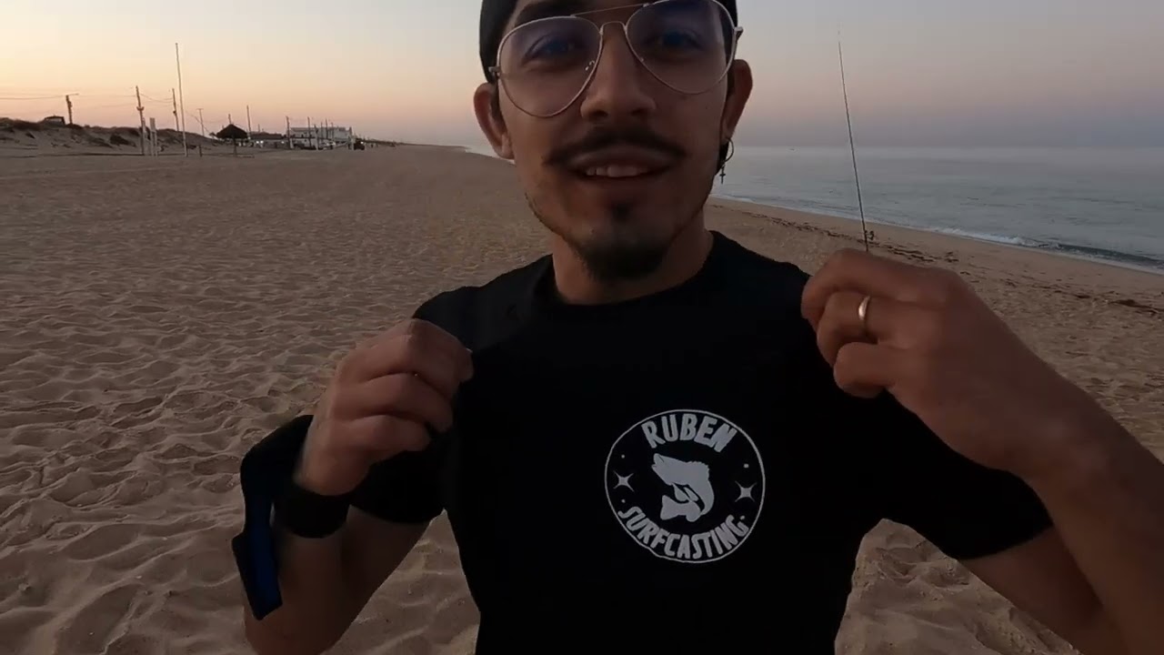 Surfcasting, um amanhecer com algumas libertações! 🎣