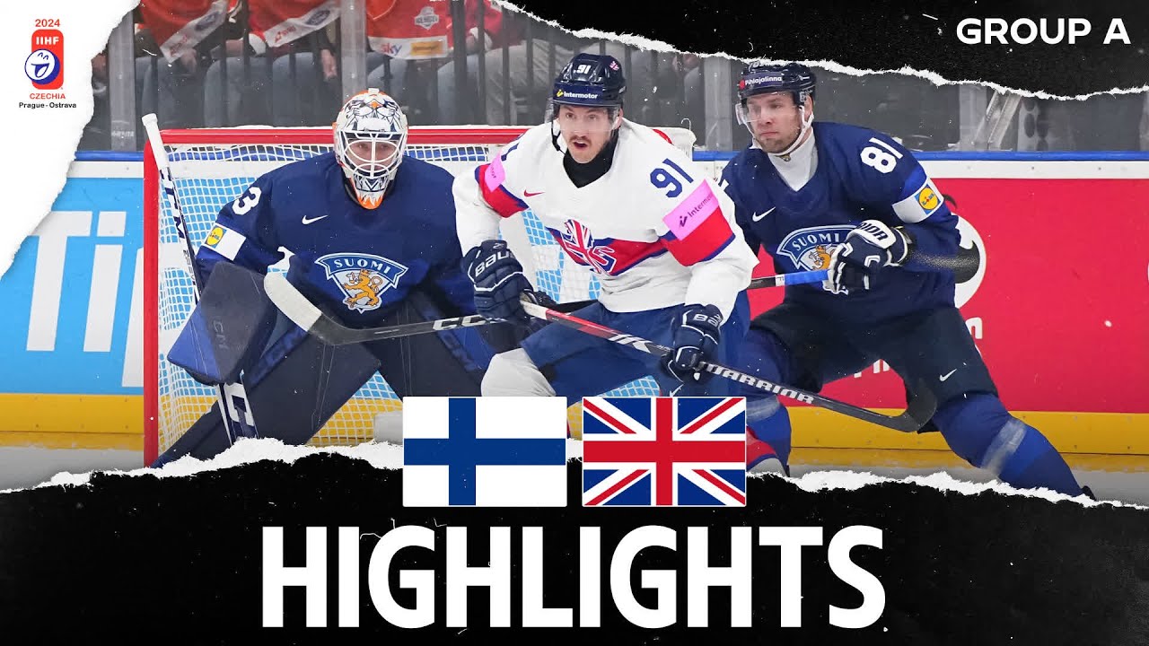 Highlights | Finland vs. Great Britain | 2024 #MensWorlds