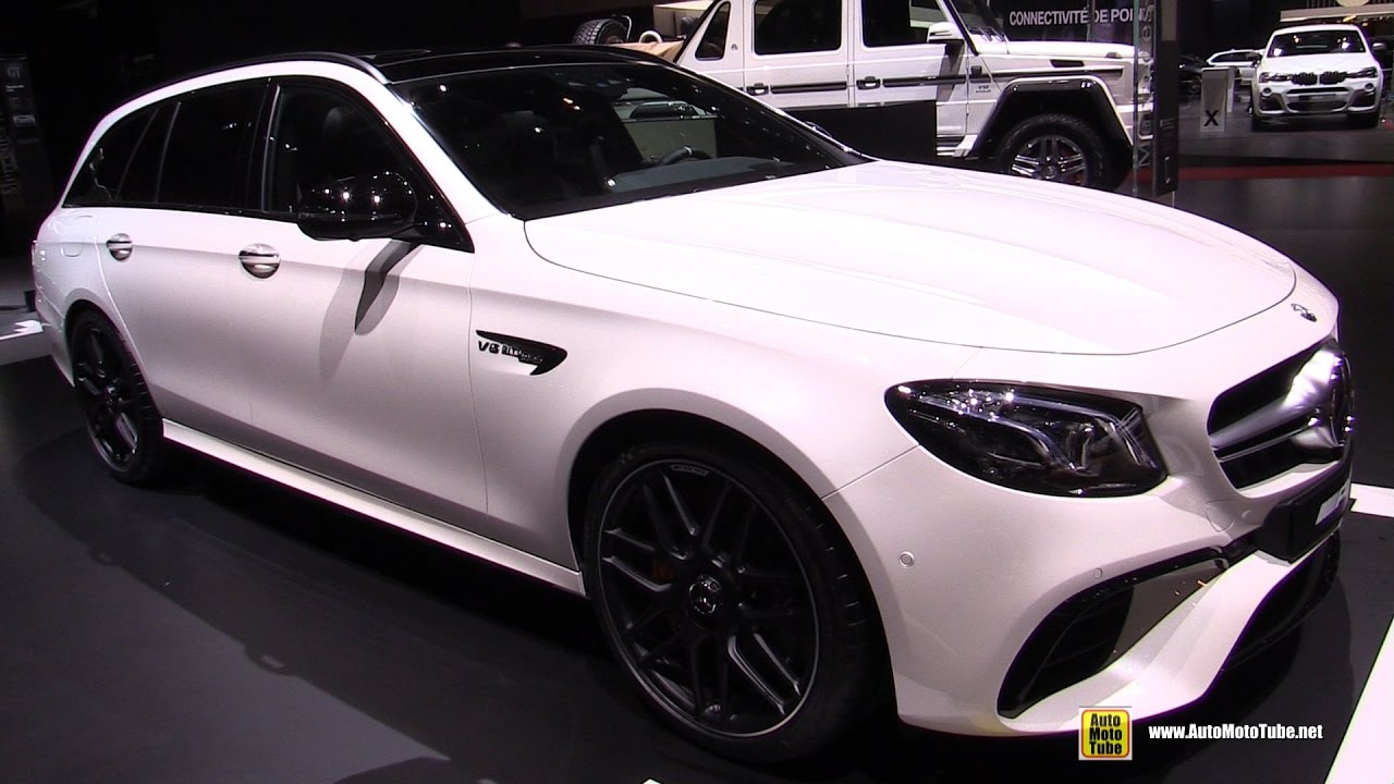 2018 Mercedes AMG E63 S Wagon - Exterior and Interior Walkaround - 2017 Geneva Motor Show