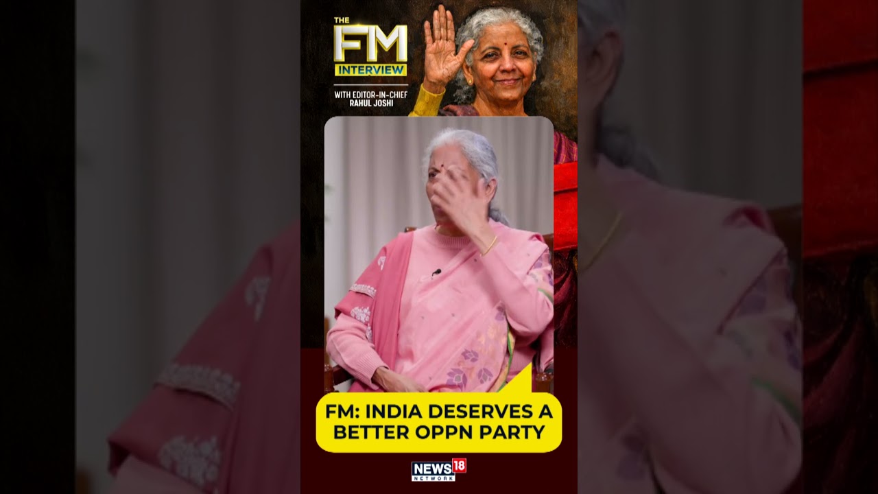 &laquo;Индия заслуживает лучшей оппозиции&raquo;: министр иностранных дел Ситараман критикует Конгресс и Раху...