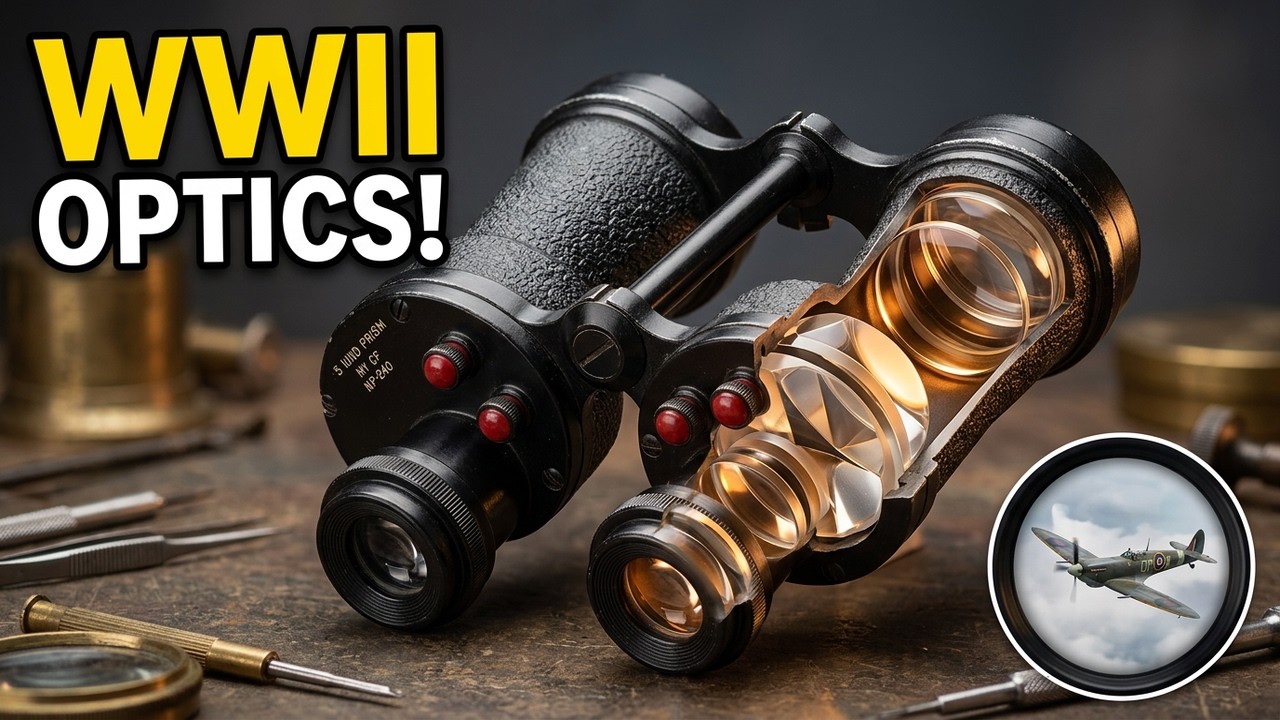 Royal Air Force Binoculars Ross 5x40 – Rare WWII Military Optics