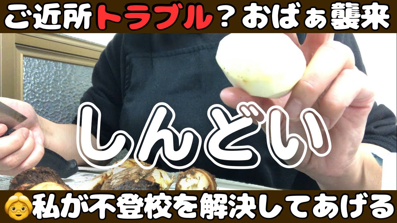 近所のおばぁが家に押しかけて来た！【善意の暴力】