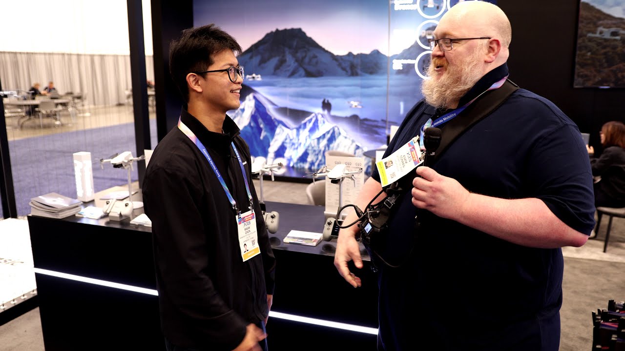 CES 2026 Potensic Mark Chen Talks Sub 250g Drones Full Of Features At An Excellent Price