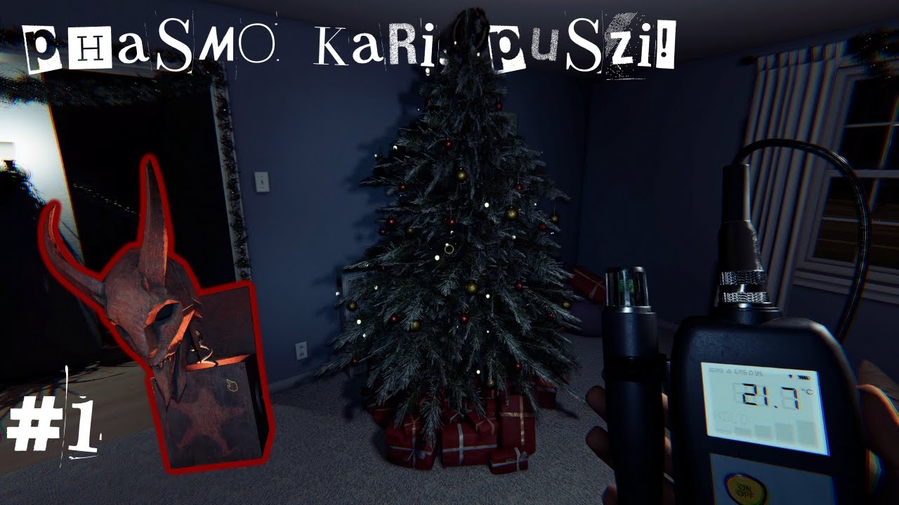 Karácsony PHASMOPHOBIA módra - 3 új szellem nyomában